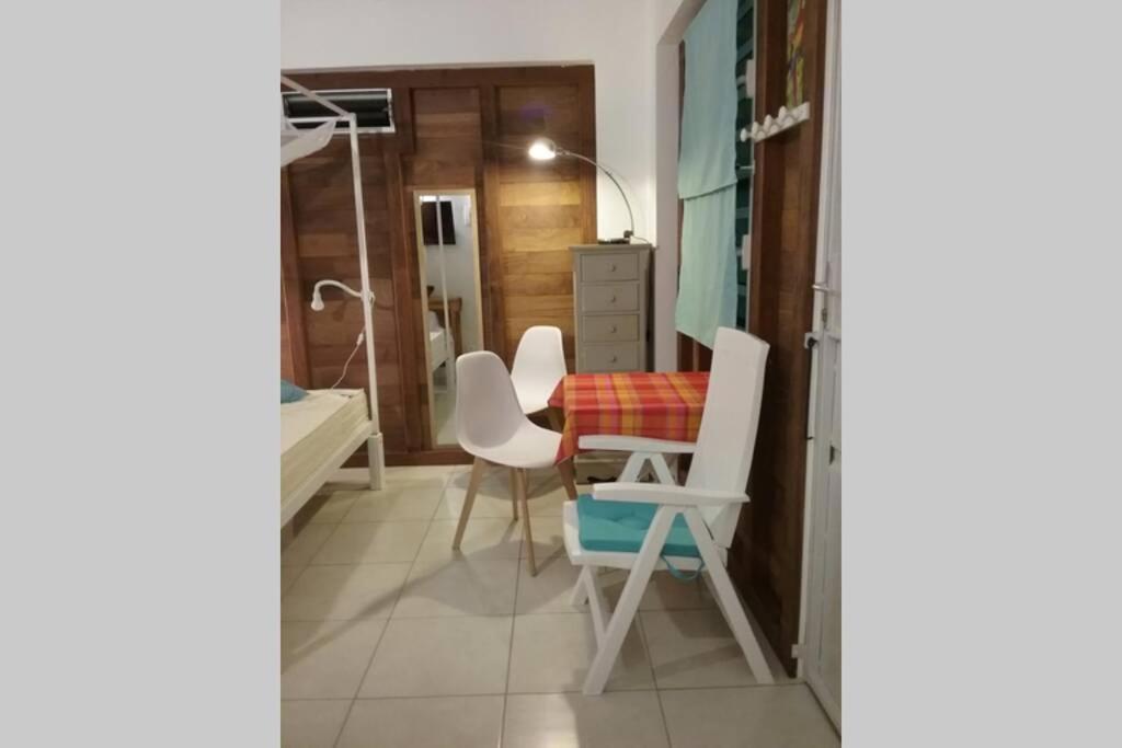 Gite Cajou Dans Jardin Tropical Ventile A Sainte-Anne ภายนอก รูปภาพ